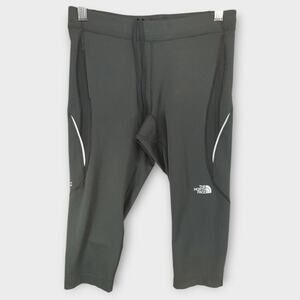 Women The North Face Flight Series Vapor Wick Black Capri Activewear Pant Medium